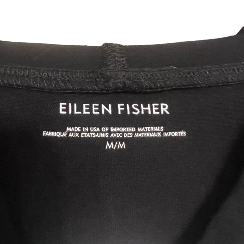 Eileen Fisher Sleeveless Hooded Dress Size Medium - Picture 5 of 7